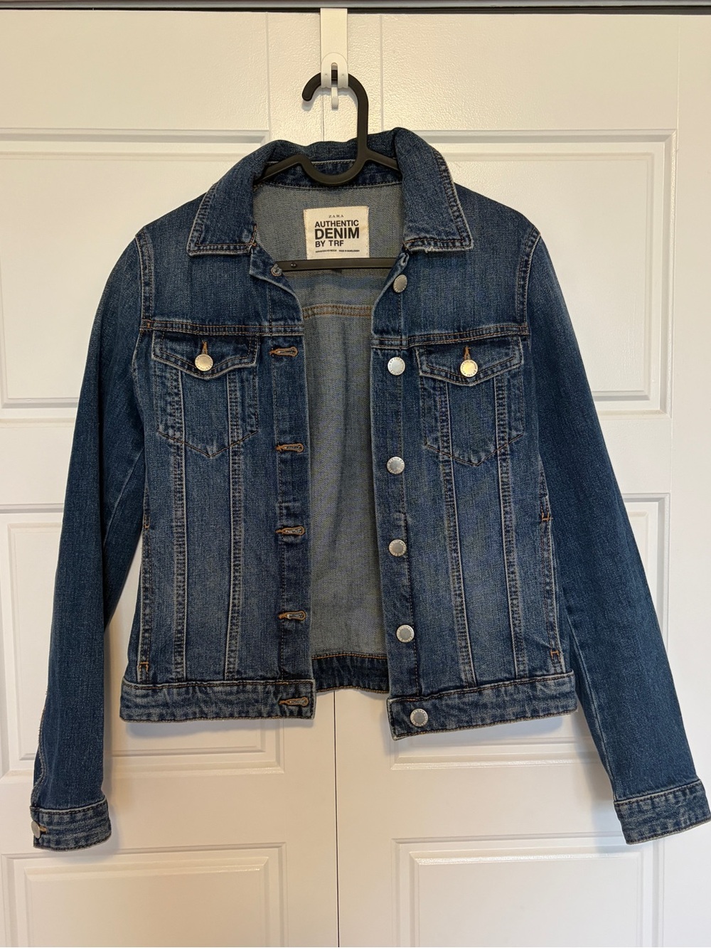Zara Denim Blue Jean Jacket